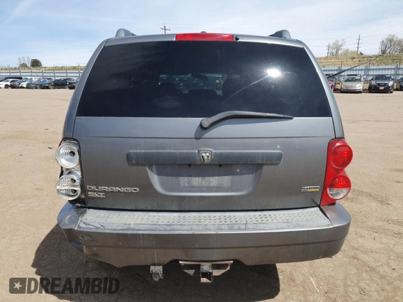 2008 Dodge Durango SLT z VIN 1D8HB48N68F130802, wystawiony jako Copart lot #52369935 z przebiegiem 235 802 mil mil oraz Szkoda całkowita • Salvage title. Historia ofert i sprzedaży dostępna na DreamBid. Obrazek 6.
