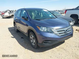2014 Honda CR-V LX with VIN 3CZRM3H35EG710469, listed as a IAAI auction lot 42015764 with 117,657 mi miles. Bid and sale history available at carsss.com. Image 1.