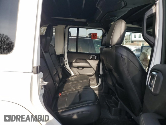2022 Jeep Wrangler Unlimited Sahara z VIN 1C4HJXEN4NW254182, wystawiony jako Copart lot #45966425 z przebiegiem Nie podano mil oraz Szkoda całkowita • Salvage title. Historia ofert i sprzedaży dostępna na DreamBid. Obrazek 11.