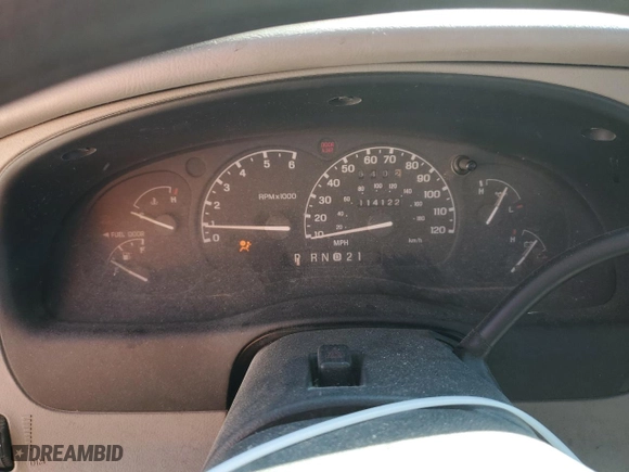 1998 Ford Ranger XL with VIN 1FTYR10CXWPB18291, listed as a Copart auction lot 49419605 with 114,122 mi miles and Clean Title. Bid and sale history available at carsss.com. Image 9.