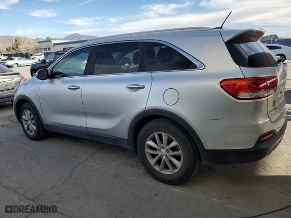 2017 Kia Sorento LX V6 with VIN 5XYPG4A55HG224950, listed as a Copart auction lot 47846735 with 163,855 mi miles and Salvage Title. Bid and sale history available at carsss.com. Image 2.
