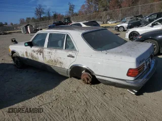 1988 Mercedes-Benz 420 with VIN WDBCA35D7JA373795, listed as a Copart auction lot 79029034 with 161,539 mi miles and Clean Title. Bid and sale history available at carsss.com. Image 2.