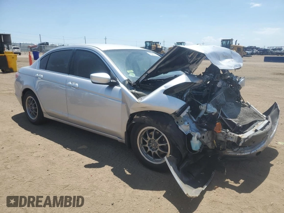 2011 Honda Accord LX with VIN 1HGCP2F37BA125694, listed as a Copart auction lot 60981505 with 115,543 mi miles and Salvage title. Bid and sale history available at DreamBid. Image 4.