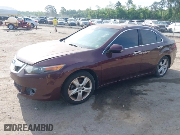 2009 Acura TSX with VIN JH4CU26699C035624, listed as a IAAI auction lot 42162098 with 269,510 mi miles. Bid and sale history available at carsss.com. Image 2.