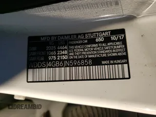 2018 Mercedes-Benz CLA 250 z VIN WDDSJ4GB6JN596858, wystawiony jako Copart lot #49793815 z przebiegiem Nie podano mil oraz Szkody całkowita. Historia ofert i sprzedaży dostępna na DreamBid. Obrazek 13.