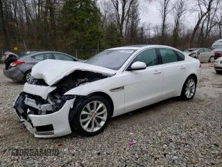 2018 Jaguar XF 25t Premium with VIN SAJBJ4FX7JCY69293, listed as a Copart auction lot 45452543 with 27,380 mi miles. Bid and sale history available at carsss.com. Image 1.