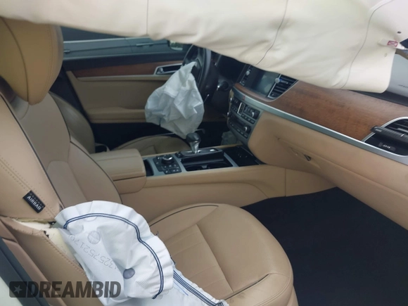 2018 Genesis G80 3.8L with VIN KMHGN4JE2JU238178, listed as a IAAI auction lot 42063099 with 78,569 mi miles and . Bid and sale history available at DreamBid. Image 5.