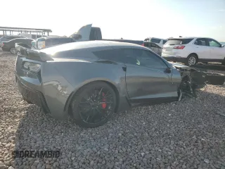 2016 Chevrolet Corvette Z06 3LZ with VIN 1G1YT2D68G5601246, listed as a Copart auction lot 62612494 with 15,172 mi miles and Salvage Title. Bid and sale history available at carsss.com. Image 3.