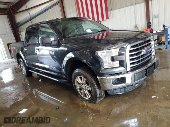 2015 Ford F-150 XLT with VIN 1FTEW1E88FFC08531, listed as a Copart auction lot 60347895 with 263,212 mi miles and Salvage title. Bid and sale history available at DreamBid. Image 4.