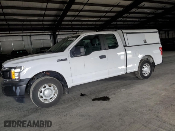 2018 Ford F-150 XL with VIN 1FTEX1CB2JKF23255, listed as a Copart auction lot 54489205 with 126,865 mi miles and Clean title. Bid and sale history available at DreamBid. Image 1.