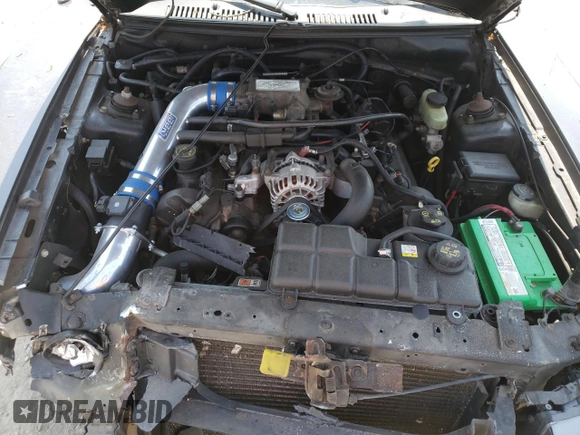 2003 Ford Mustang GT Deluxe with VIN 1FAFP45X43F387520, listed as a Copart auction lot 56302185 with 134,537 mi miles and Salvage title. Bid and sale history available at DreamBid. Image 11.