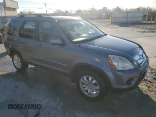 2005 Honda CR-V EX SE with VIN SHSRD78955U334534, listed as a Copart auction lot 46624465 with 160,871 mi miles and Salvage Title. Bid and sale history available at carsss.com. Image 4.