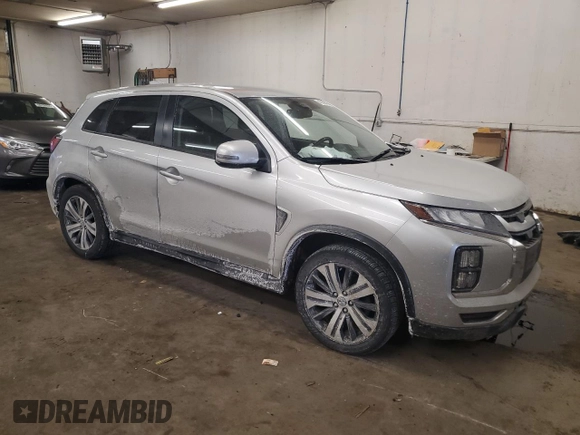2020 Mitsubishi Outlander Sport ES 2.0 with VIN JA4AR3AU1LU024649, listed as a Copart auction lot 46330435 with 83,859 mi miles and Salvage Title. Bid and sale history available at carsss.com. Image 4.