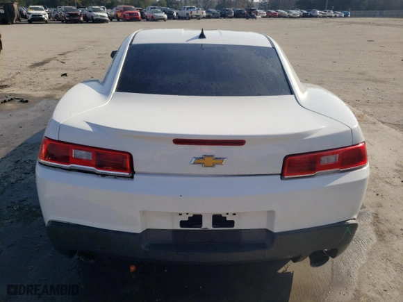 2015 Chevrolet Camaro LS with VIN 2G1FB1E39F9186240, listed as a Copart auction lot 42277745 with 162,436 mi miles and Salvage Title. Bid and sale history available at carsss.com. Image 6.