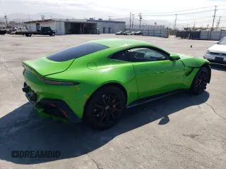 2020 Aston Martin Vantage z VIN SCFSMGAWXLGN04772, wystawiony jako Copart lot #66759284 z przebiegiem 17 757 mil mil oraz Szkody całkowita. Historia ofert i sprzedaży dostępna na DreamBid. Obrazek 3.
