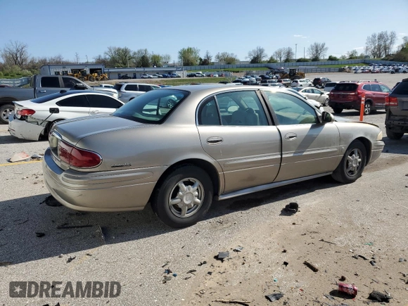 2001 Buick LeSabre Custom with VIN 1G4HP54K114206909, listed as a Copart auction lot 52190745 with Not Provided miles and Salvage Title. Bid and sale history available at DreamBid. Image 3.