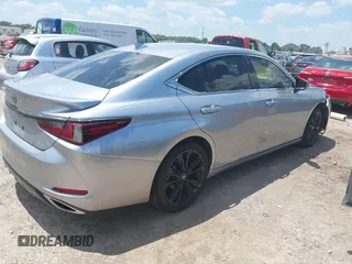 2023 Lexus ES 350 F Sport with VIN 58AJZ1B18PU145977, listed as a IAAI auction lot 42553099 with 46,801 mi miles and . Bid and sale history available at DreamBid. Image 4.