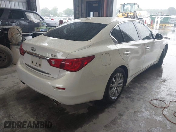 2014 Infiniti Q50 Premium z VIN JN1BV7AP5EM692015, wystawiony jako IAAI lot #42412718 z przebiegiem 202 124 mil mil oraz . Historia ofert i sprzedaży dostępna na DreamBid. Obrazek 4.