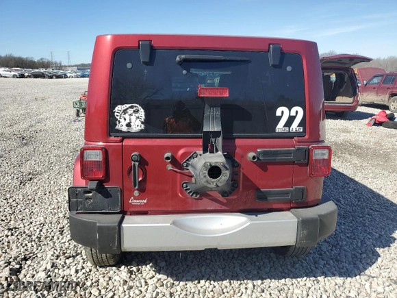 2011 Jeep Wrangler Unlimited Sahara with VIN 1J4BA5H14BL524912, listed as a Copart auction lot 46039935 with 152,782 mi miles and Salvage Title. Bid and sale history available at carsss.com. Image 6.