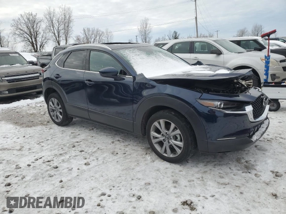 2023 Mazda CX-30 2.5 S Premium Package with VIN 3MVDMBDM4PM519914, listed as a Copart auction lot 83295754 with Not Provided miles and Salvage Title. Bid and sale history available at carsss.com. Image 4.