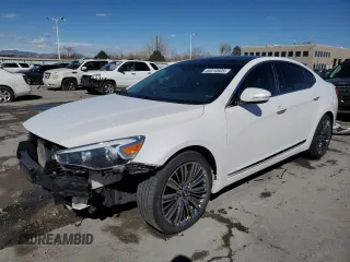 2014 Kia Cadenza Premium with VIN KNALN4D70E5147116, listed as a Copart auction lot 46510605 with 92,793 mi miles and Clean Title. Bid and sale history available at carsss.com. Image 1.