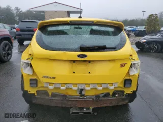 2017 Ford Focus ST with VIN 1FADP3L96HL220624, listed as a Copart auction lot 48474855 with 130,689 mi miles and Salvage Title. Bid and sale history available at carsss.com. Image 6.