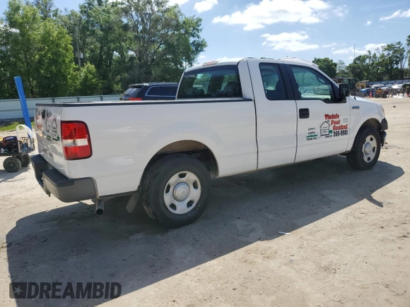 2008 Ford F-150 STX with VIN 1FTRX12W68FC05924, listed as a Copart auction lot 51925405 with 394,971 mi miles and Salvage Title. Bid and sale history available at carsss.com. Image 3.