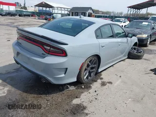 2021 Dodge Charger GT with VIN 2C3CDXHG3MH668389, listed as a IAAI auction lot 41847229 with 15,781 mi miles and . Bid and sale history available at DreamBid. Image 4.