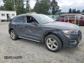 2021 Audi Q5 Premium with VIN WA1AAAFY3M2004889, listed as a Copart auction lot 56848775 with 84,071 mi miles and Salvage title. Bid and sale history available at DreamBid. Image 4.