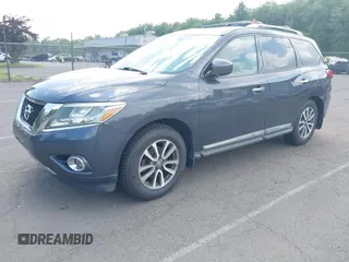 2013 Nissan Pathfinder SV с VIN 5N1AR2MMXDC641515, выставлен на аукционе IAAI как лот 42570637 с пробегом 156 525 миль миль и . История ставок и продаж доступна на DreamBid. Изображение 2.
