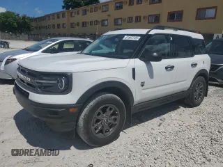 2023 Ford Bronco Sport Big Bend z VIN 3FMCR9B68PRD85516, wystawiony jako Copart lot #61907725 z przebiegiem 8 091 mil mil oraz Szkoda całkowita • Salvage title. Historia ofert i sprzedaży dostępna na DreamBid. Obrazek 1.