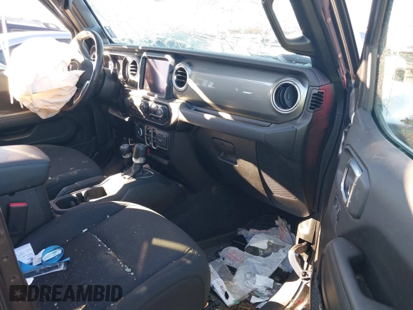 2022 Jeep Gladiator High Altitude with VIN 1C6HJTFG2NL183405, listed as a IAAI auction lot 41341938 with Not provided miles and . Bid and sale history available at DreamBid. Image 5.