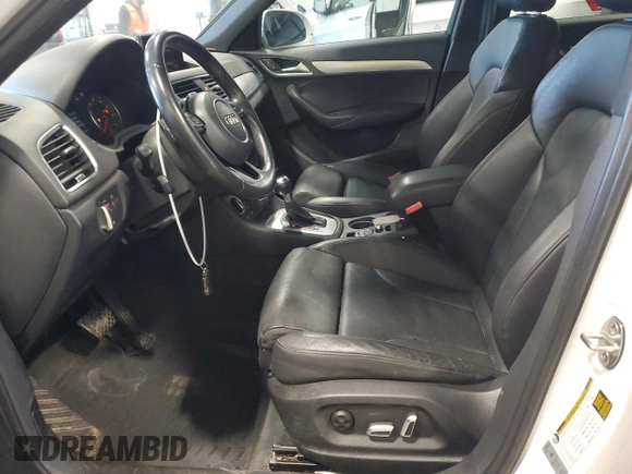 2018 Audi Q3 Premium with VIN WA1BCCFS6JR000280, listed as a Copart auction lot 72663642 with 64,904 mi miles. Bid and sale history available at carsss.com. Image 7.
