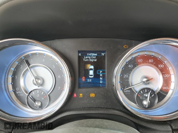 2014 Chrysler 300 with VIN 2C3CCAAG9EH138858, listed as a Copart auction lot 46431135 with 114,720 mi miles and Salvage Title. Bid and sale history available at DreamBid. Image 9.