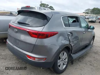 2017 Kia Sportage LX with VIN KNDPMCAC2H7236875, listed as a IAAI auction lot 41704229 with 183,094 mi miles and . Bid and sale history available at carsss.com. Image 4.
