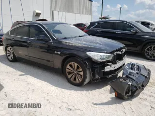 2017 BMW 5 Series with VIN WBA5M2C31HG499368, listed as a Copart auction lot 52301314 with 71,317 mi miles and . Bid and sale history available at DreamBid. Image 4.