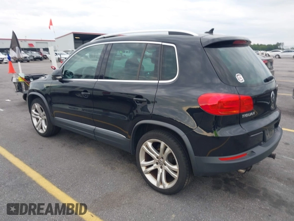 2012 Volkswagen Tiguan S with VIN WVGBV7AX6CW592242, listed as a IAAI auction lot 42215240 with 158,852 mi miles and . Bid and sale history available at DreamBid. Image 3.