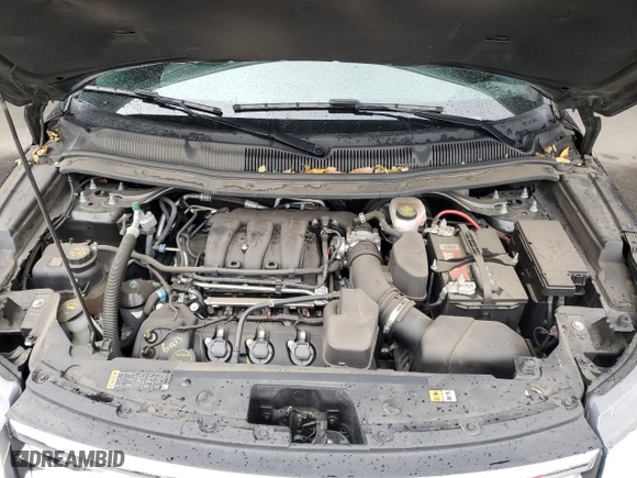 2019 Ford Explorer XLT with VIN 1FM5K7D88KGA52040, listed as a Copart auction lot 47555125 with 92,669 mi miles and Salvage Title. Bid and sale history available at carsss.com. Image 12.
