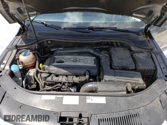 2015 Volkswagen CC R-Line with VIN WVWBP7AN8FE819258, listed as a Copart auction lot 61005363 with 92,997 mi miles. Bid and sale history available at carsss.com. Image 12.