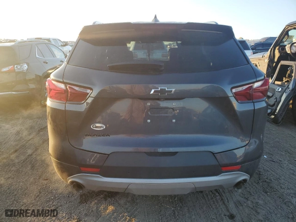 2021 Chevrolet Blazer LT with VIN 3GNKBCR4XMS554338, listed as a Copart auction lot 88315905 with 46,788 mi miles and Salvage Title. Bid and sale history available at carsss.com. Image 6.