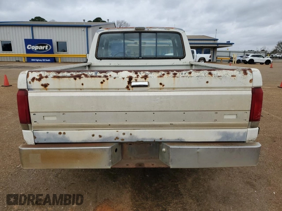 1989 Ford F-150 with VIN 1FTEX15N3KKA10833, listed as a Copart auction lot 47293175 with 58,677 mi miles and Salvage Title. Bid and sale history available at carsss.com. Image 6.