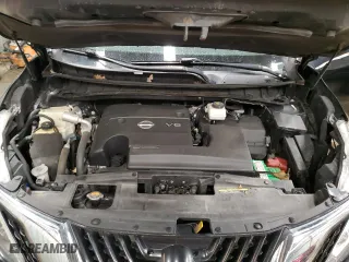 2018 Nissan Murano S with VIN 5N1AZ2MH6JN146411, listed as a Copart auction lot 46580695 with 130,622 mi miles and Salvage Title. Bid and sale history available at carsss.com. Image 13.