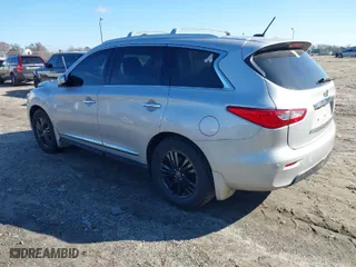 2015 Infiniti QX60 with VIN 5N1AL0MN5FC516696, listed as a IAAI auction lot 41146190 with 165,186 mi miles. Bid and sale history available at carsss.com. Image 3.