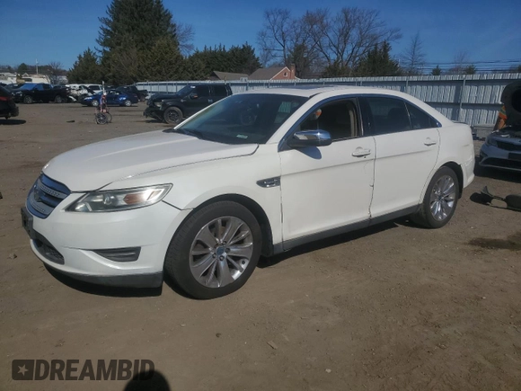 2011 Ford Taurus Limited with VIN 1FAHP2FW0BG178562, listed as a Copart auction lot 48465795 with 212,729 mi miles and Salvage title. Bid and sale history available at DreamBid. Image 1.