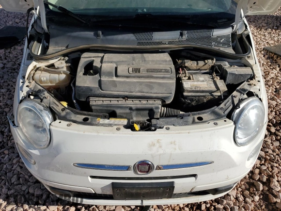 2012 FIAT 500 Pop with VIN 3C3CFFAR3CT309243, listed as a Copart auction lot 43509425 with 73,054 mi miles and Clean Title. Bid and sale history available at carsss.com. Image 11.