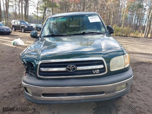 2002 Toyota Tundra SR5 with VIN 5TBRT34192S285390, listed as a IAAI auction lot 41869974 with 158,839 mi miles. Bid and sale history available at carsss.com. Image 13.