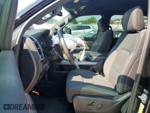 2022 Ram 1500 Big Horn with VIN 1C6RRFFG6NN283316, listed as a Copart auction lot 62419314 with 40,848 mi miles and Salvage Title. Bid and sale history available at carsss.com. Image 7.