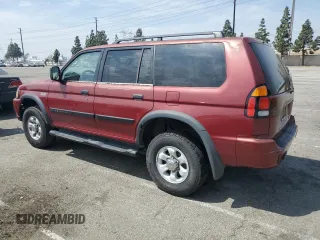 2002 Mitsubishi Montero Sport ES with VIN JA4LS21HX2J043968, listed as a Copart auction lot 53082995 with 230,925 mi miles and Clean Title. Bid and sale history available at carsss.com. Image 2.
