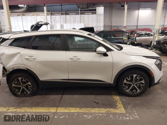 2023 Kia Sportage Hybrid EX with VIN KNDPVCAG7P7081139, listed as a IAAI auction lot 41859785 with 22,722 mi miles. Bid and sale history available at carsss.com. Image 14.