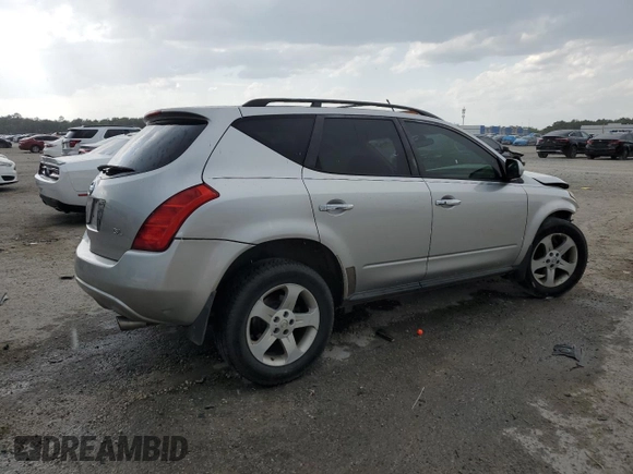 2005 Nissan Murano SE with VIN JN8AZ08TX5W315681, listed as a Copart auction lot 52791315 with 203,420 mi miles and Salvage Title. Bid and sale history available at DreamBid. Image 3.